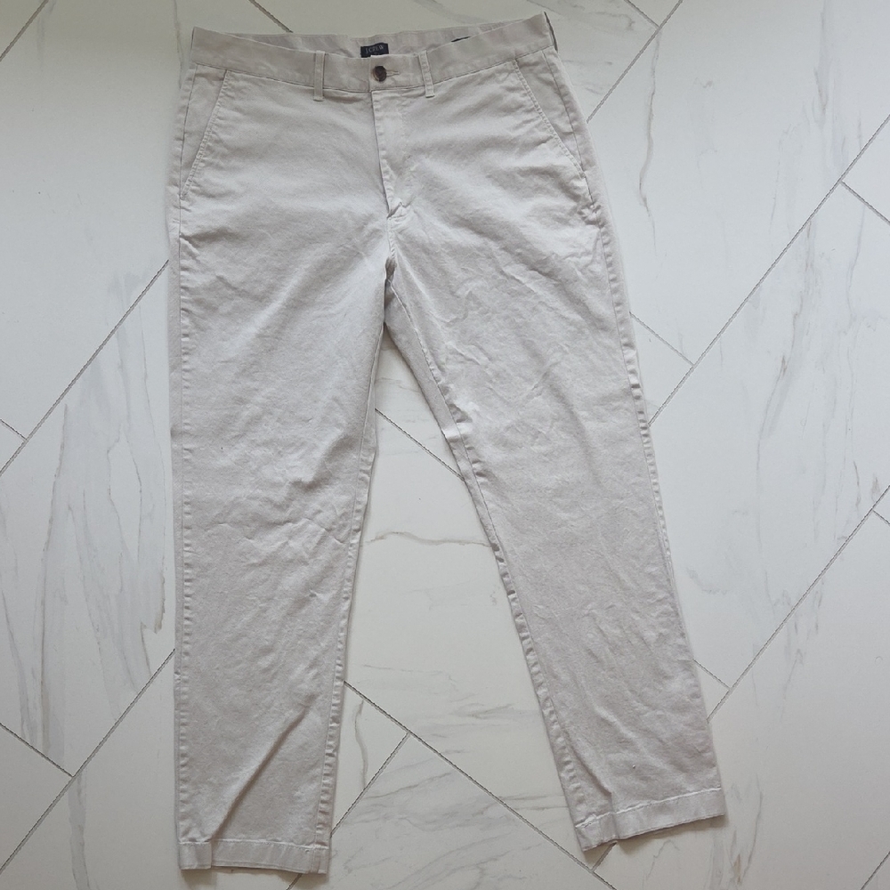 J. Crew Light Khaki Chinos for Men